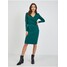 Orsay Zielona sukienka damska 410242-856000