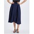 Orsay Ciemnoniebieska plisowana spódnica damska midi 724359575000