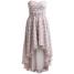 Swing Sukienka koktajlowa hellbraun-weiß/ivory SG721C02D-B11