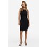 H&M MAMA Bawełniana sukienka dla karmiącej - 1085836001 Czarny