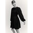 H&M MAMA Sukienka z elastycznym marszczeniem - 1205109001 Czarny