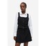 H&M Trapezowa spódnica z zakładkami - 1161035006 Czarny