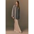 H&M Dzianinowa sukienka w warkoczowy splot - 1200571002 Szary