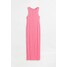 H&M MAMA Sukienka w prążki - 1078272004 Różowy