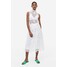 H&M Trapezowa spódnica z koronki - 1182098001 Biały