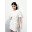H&M Sukienka z przędzy bouclé - 1201791002 Biały