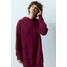 H&M Sukienka dresowa z kapturem - 1089853014 Śliwkowofioletowy