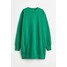H&M Sukienka dresowa - 0979874013 Zielony