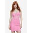 H&M Koronkowa sukienka gorsetowa - 1144751004 Różowy