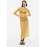 H&M Koronkowa sukienka - 1171201001 Żółty