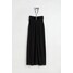 H&M Sukienka z wiązanym detalem - 1081614004 Czarny