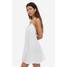 H&M Bawełniana sukienka plażowa - 1135741001 Biały