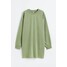 H&M Sukienka dresowa - 1110575005 Zielony