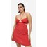 H&M Sukienka z wycięciami - 1080462001 Red