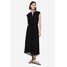 H&M Sukienka z plisowanego szyfonu - 1174298002 Czarny