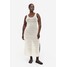 H&M Sukienka o wyglądzie szydełkowej robótki - 1155543002 Kremowy