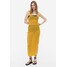 H&M Sukienka o wyglądzie szydełkowej robótki - 1155543002 Żółty