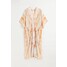 H&M Sukienka oversize - 1089091004 Kremowy/Tie-dye