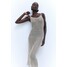 H&M Sukienka o wyglądzie szydełkowej robótki - 1155387002 Beżowy