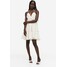 H&M Sukienka z mocowaniem na karku - 1181795007 Biały/Kwiaty