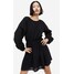H&M Sukienka z odkrytymi plecami - 1167094001 Czarny