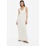 H&M Sukienka z domieszką jedwabiu - 1167343002 Biały