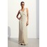 H&M Sukienka z domieszką jedwabiu - 1167343002 Beżowy