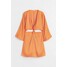 H&M Sukienka z ozdobnym węzłem i wycięciem - 1110320002 Orange
