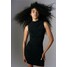H&M Marszczona sukienka bodycon - 1167222005 Czarny