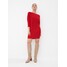 Mohito Czerwona sukienka mini z wiskozą 8250W-33X