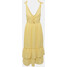 OXXO Sukienka z lnem - Żółty jasny 2230036226060