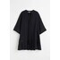 H&M Krótka sukienka tunikowa - 1093260002 Czarny