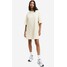 H&M Sukienka T-shirtowa oversize - 1128506006 Jasnobeżowy