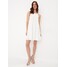Mohito Biała trapezowa sukienka mini 7242U-00X