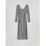 Reserved Dzianinowa sukienka maxi 8568B-90M