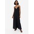 H&M Trapezowa sukienka z domieszką modalu - 1185257001 Czarny