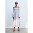H&M Sukienka z elastycznym marszczeniem - 1196988001 Liliowy