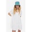 H&M Falbaniasta sukienka dżersejowa - 1139178001 Biały