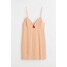 H&M Sukienka mini z wycięciem - 1081902004 Koralowy
