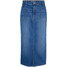 Bonprix Spódnica dżinsowa ze stretchem niebieski denim 