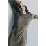 H&M Dżersejowa sukienka - 1191709002 Ciemna zieleń khaki