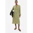 H&M Sukienka ze sznurowaniem - 1167365002 Zieleń khaki