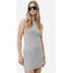 H&M Sukienka bodycon z wycięciami - 1145495001 Jasnoszary