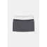 Pull&Bear Dwustronna spódnica mini z łączonych materiałów 3395/337