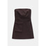 Pull&Bear Krótka sukienka w prążki bez ramiączek 3390/419