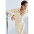 H&M Kopertowa sukienka dżersejowa - 1199017004 Jasnożółty