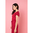 Quiosque Czerwona sukienka z wiązaniem 4SH003641