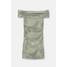 Pull&Bear Krótka sukienka z tiulu z odkrytymi ramionami 3390/329