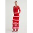 Never Fully Dressed sukienka bawełniana NFDDR347.Red