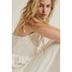 H&M Sukienka na wiązanych ramiączkach - 1216814005 Kremowy